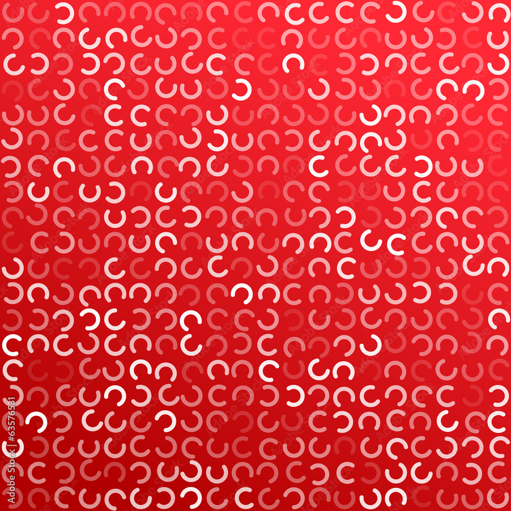 Abstract C shape mosaic background