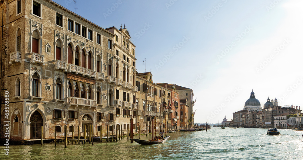 Palazzo on the Grand Canal in Venice, Italy