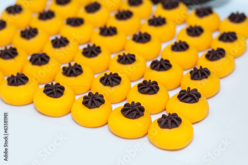Kanom sanay chan, Thai dessert photo