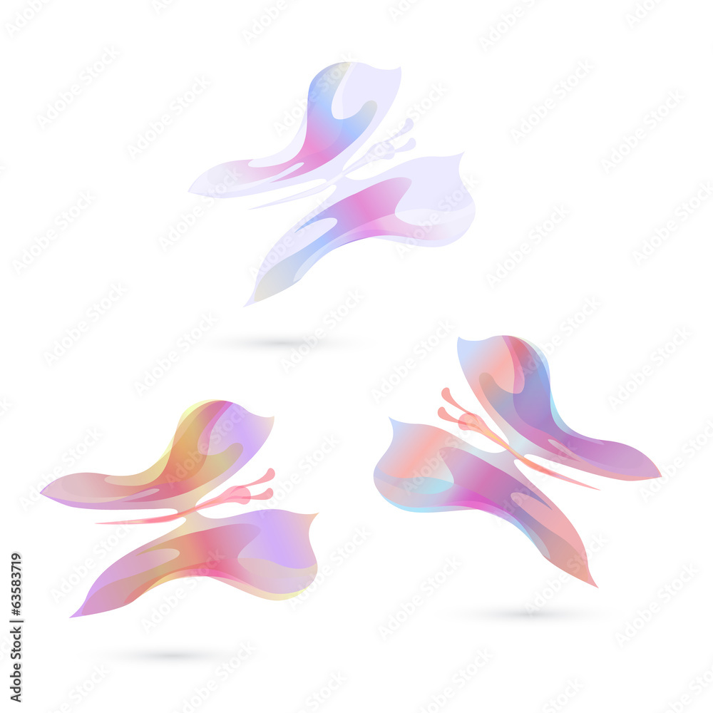 Fototapeta premium abstract butterfly for design