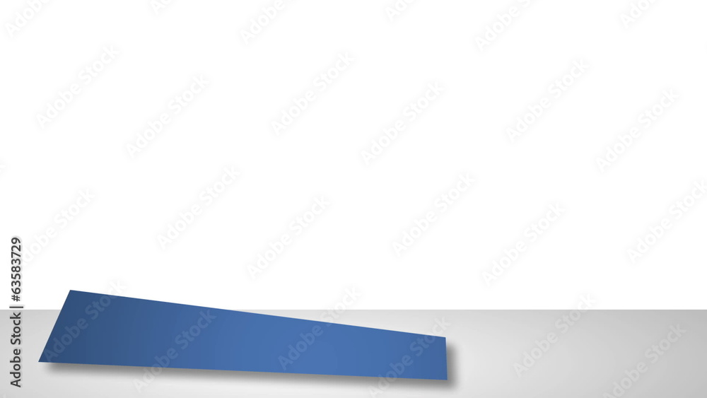 Lower Third. blue ribbon. alpha channel Lower Third. blue ribbon. alpha channel