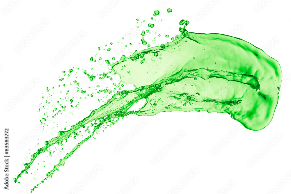 green liquid splash green liquid splash