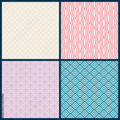 Seamless Pattern Retro