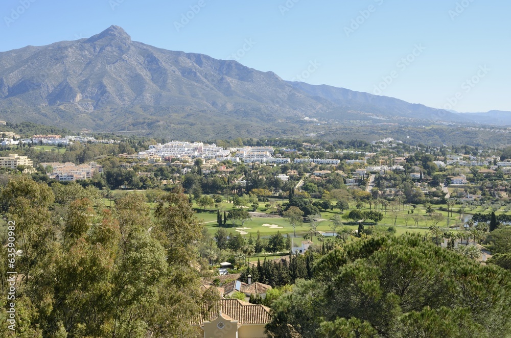 Valley golf in Marbella, Spain Valley golf in Marbella, Spain