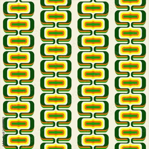 Retro background 70er Jahre Tapete