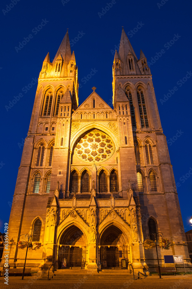 Truro Cathedral Cornwall England