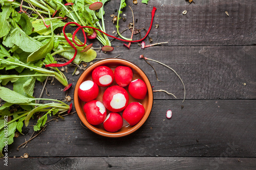 Konstfotografi Radishes