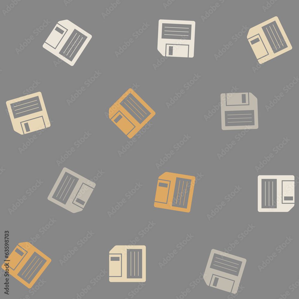 seamless background: floppy, disk