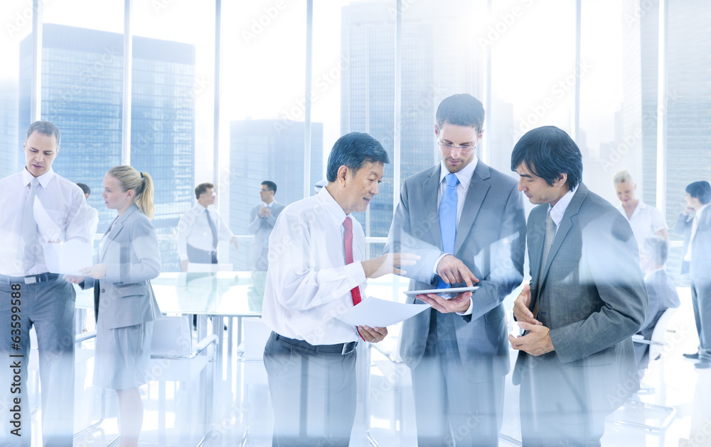 Group of Business People Meeting