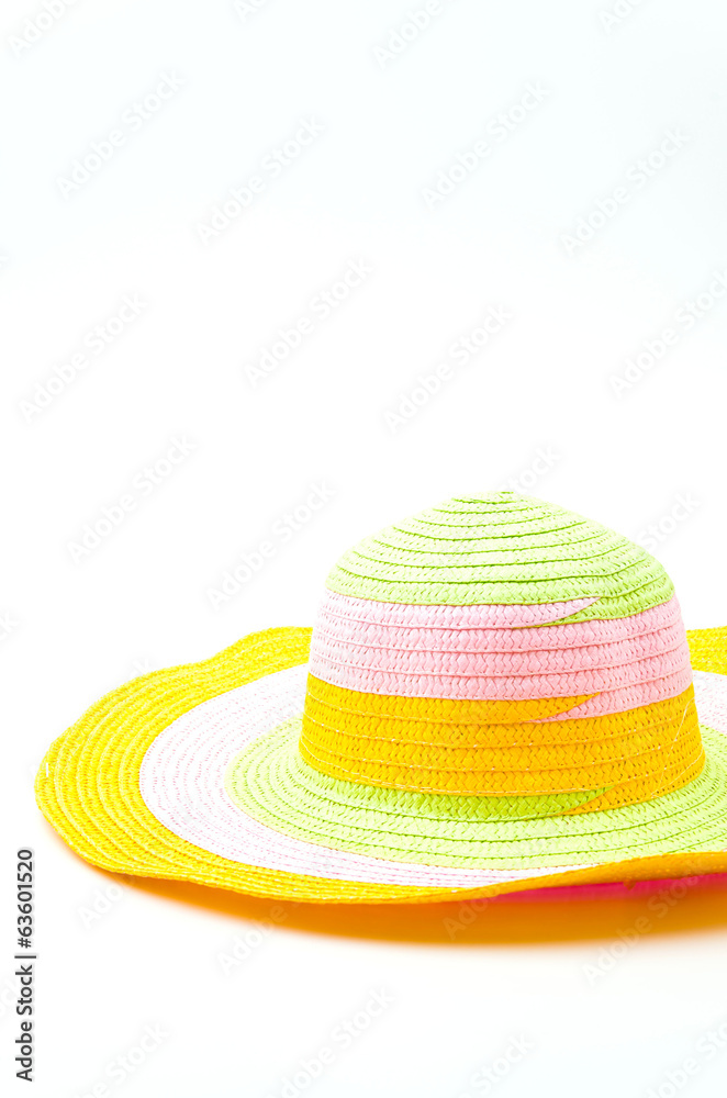 Isolated woman hats