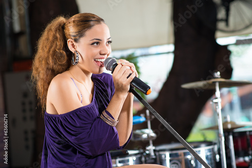 Latin female singer