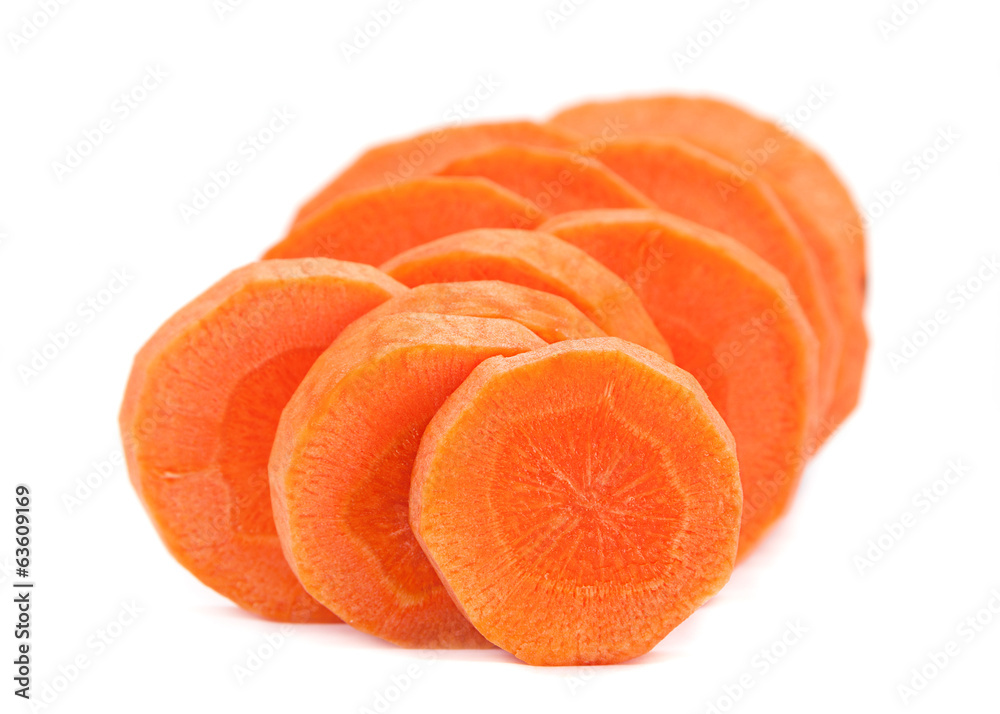 Carrot vegetable round Carrot vegetable round
