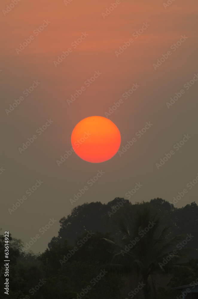 Obraz premium the sunset