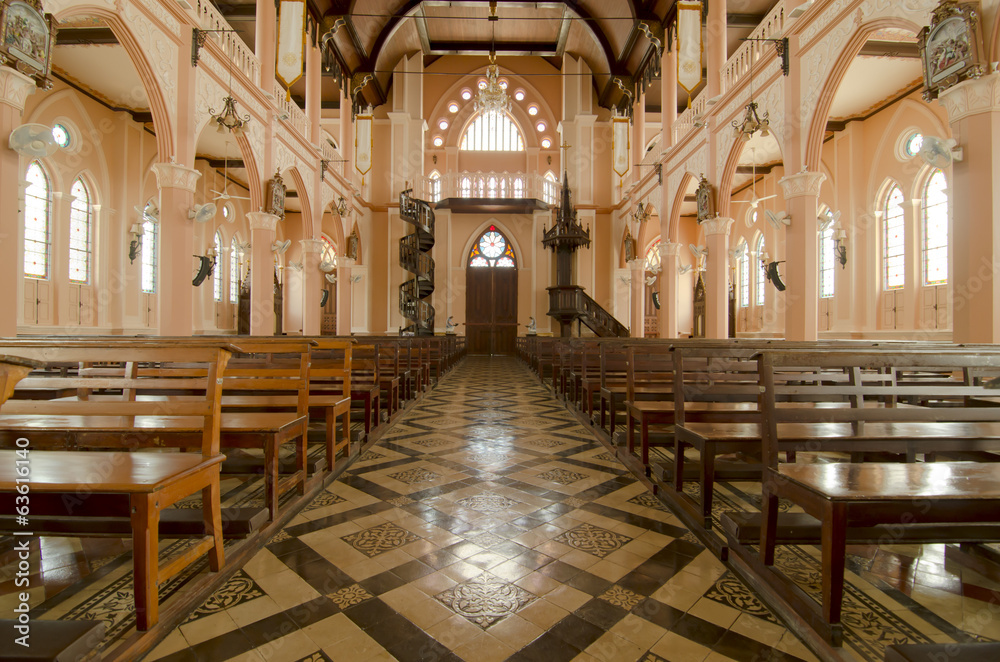 Catholic Cathedral Interior