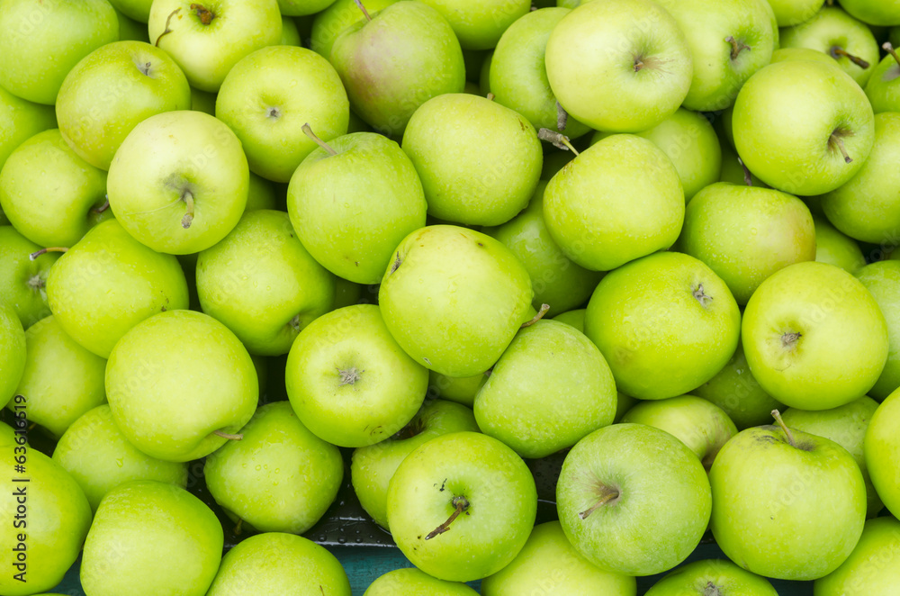 Green Apple Background, shallow depth of field. Green Apple Background, shallow depth of field.