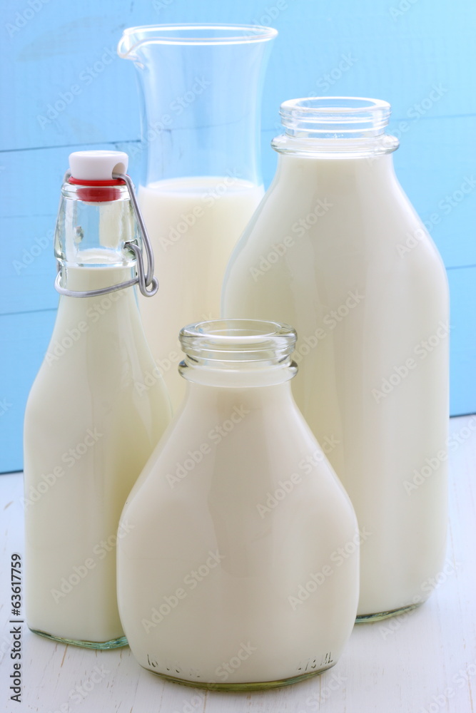 assorted and delicious milk assorted and delicious milk