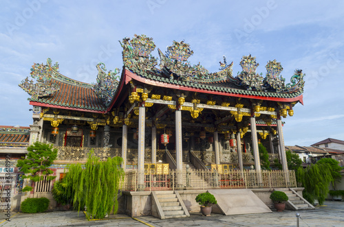 Chinese temple in Penang  Malaysia.