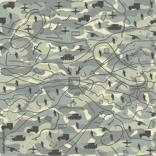 seamless military pattern 06