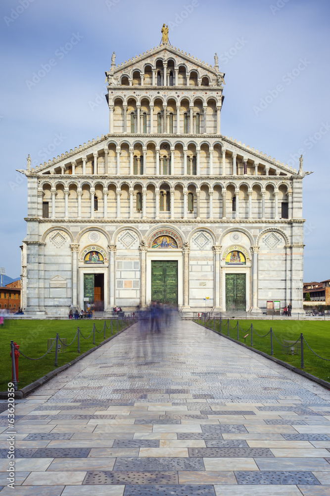 Famous Piazza Miracoli in Pisa