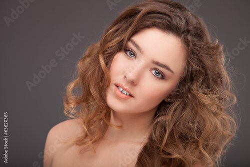 beauty woman portrait of teen girl