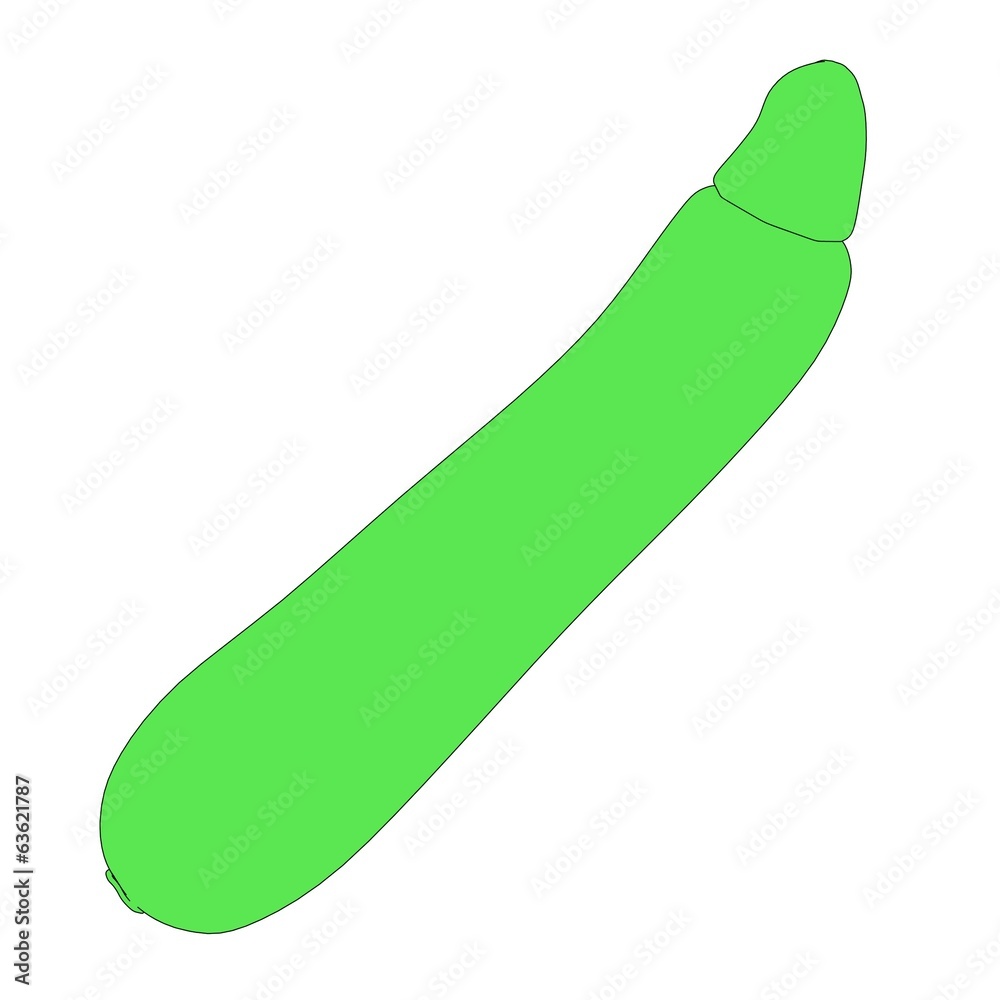 cartoon image of zucchini vegetable cartoon image of zucchini vegetable