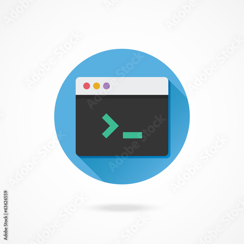 Vector Command Line Icon