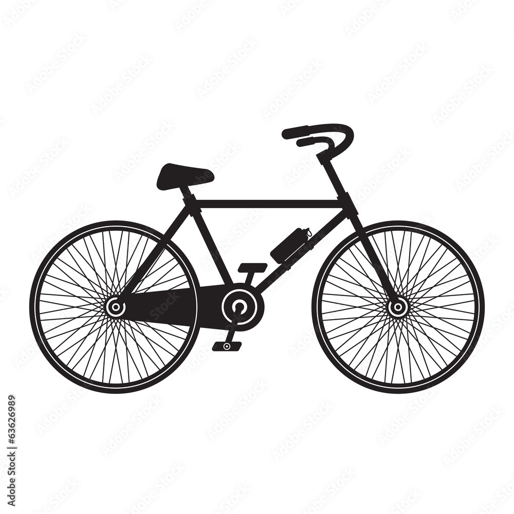 Fototapeta premium Bicycle, vector format