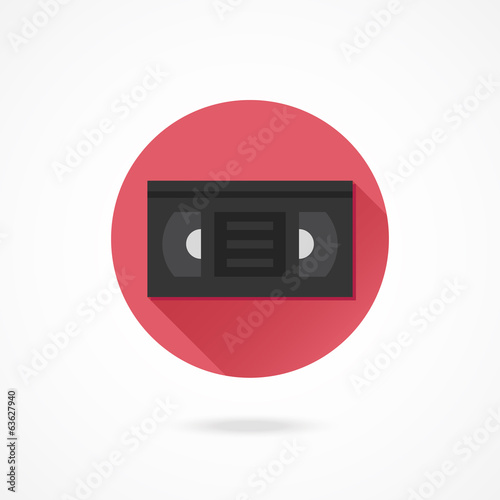 Vector Video Tape Icon