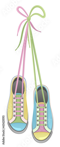 Colorful sneakers
