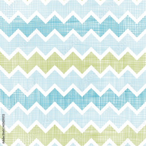 Fabric textured chevron stripes seamless pattern background