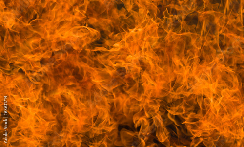 Abstract natural background - flame