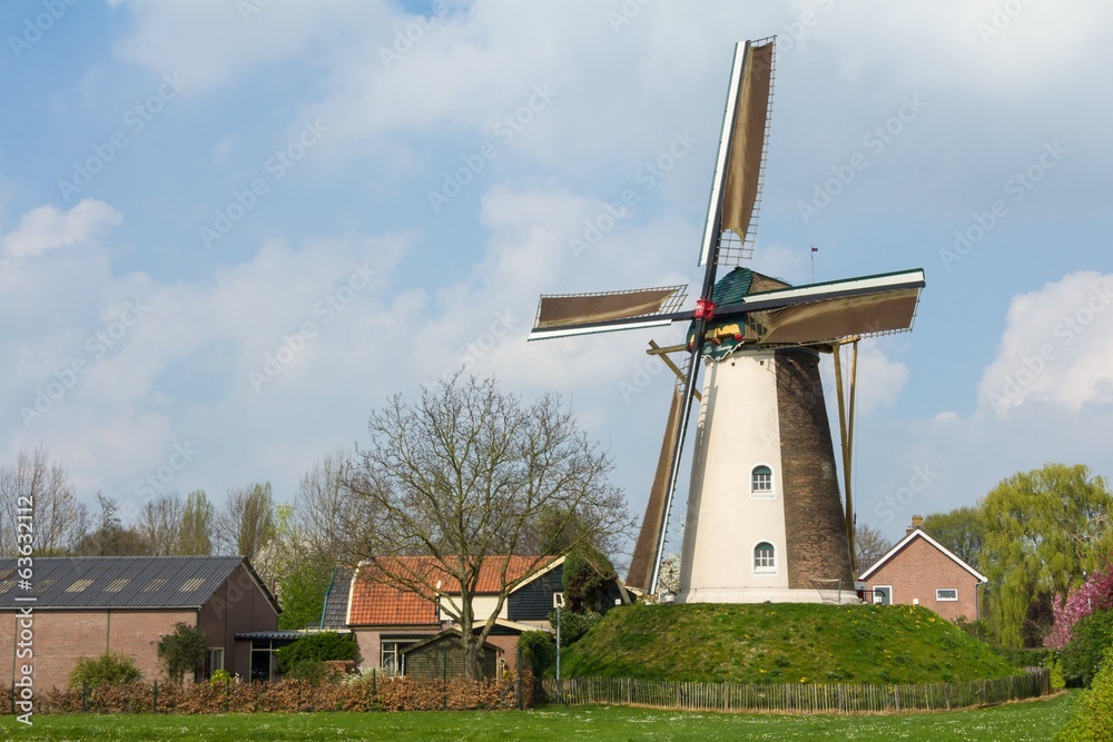 Traditional Dutch mill Traditional Dutch mill
