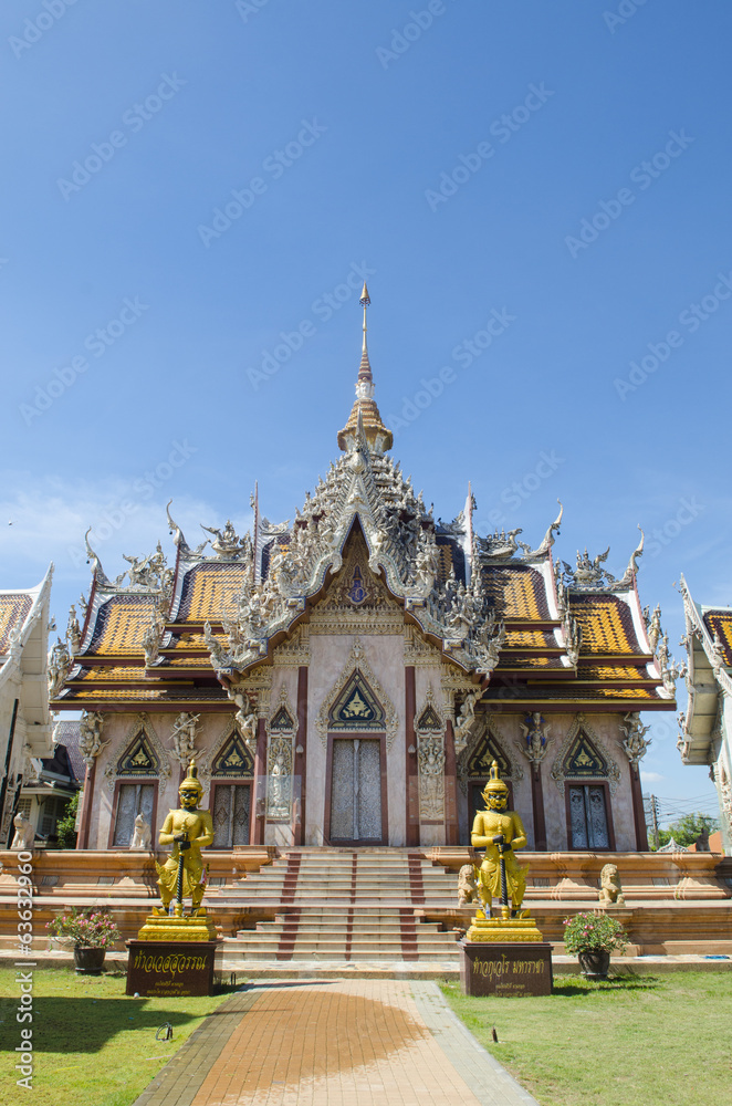 Beautiful Marble Temple in Thailand