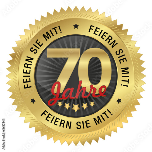 70 Jahre Jubiläum - Feiern Sie mit!