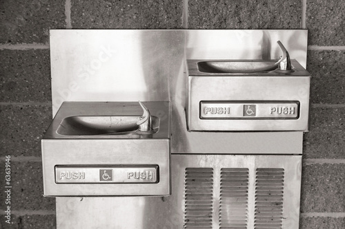 Silver Handicap Drinking Fountains
