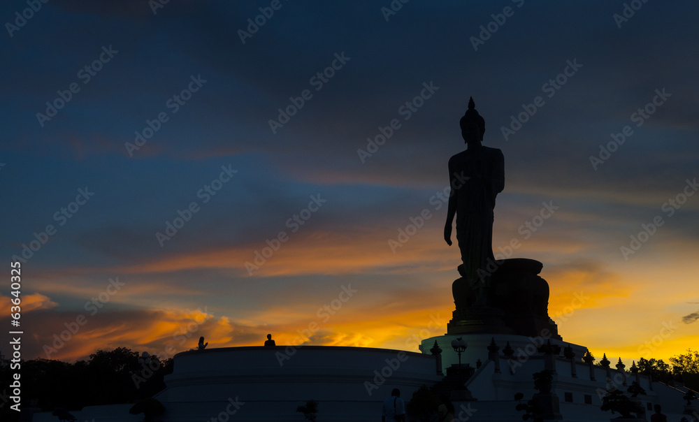 Buddhist park in the Phutthamonthon district, Buddha Monthon. Nakhon Pathom Province of Thailand Buddhist park in the Phutthamonthon district, Buddha Monthon. Nakhon Pathom Province of Thailand