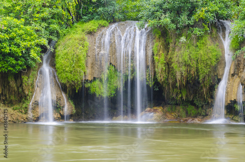 Sai Yok Yai waterfalls at Kanchanaburi Thailand.