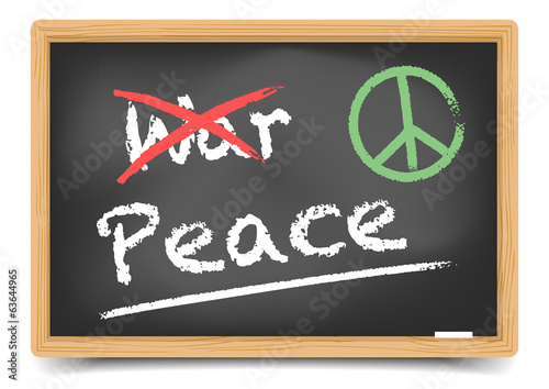 Blackboard War or Peace