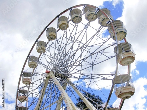 Ferris wheel at a park