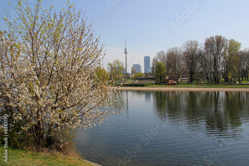 Skyline Wien im Frühjahr
