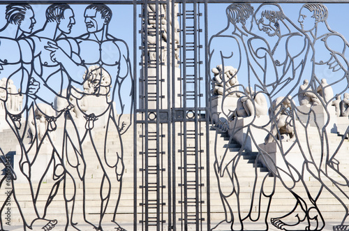 Wallpaper Mural Gate in Vigeland park in Oslo Torontodigital.ca