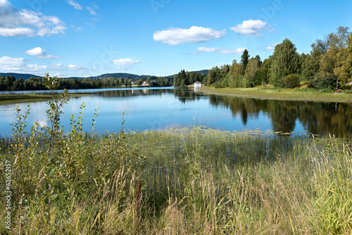 Peaceful lake at Dikemark photo