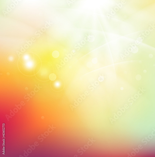 Sunshine smooth background, vector illustration