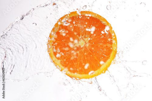 slice of  orange