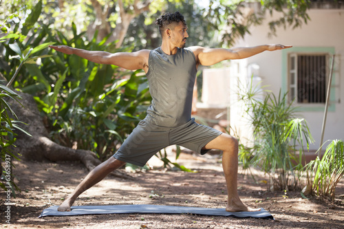 Fotografi Yoga in nature.