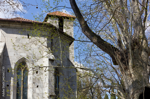 Church of San Giovanni in Tuba and Park in Duino, Italy
