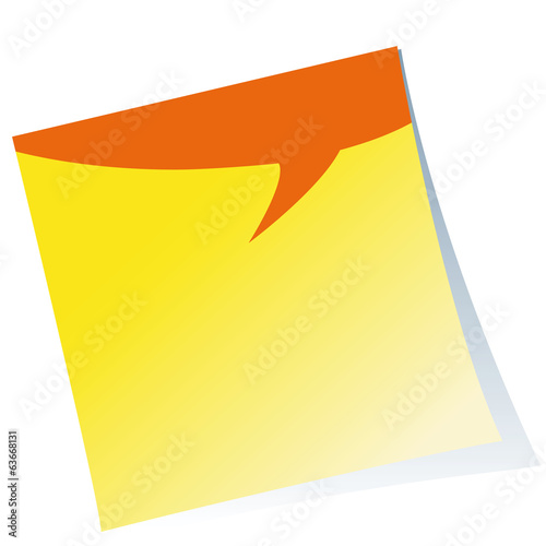 Post-it,Haftzettel,Notizzettel,Sprechblase,Textfläche