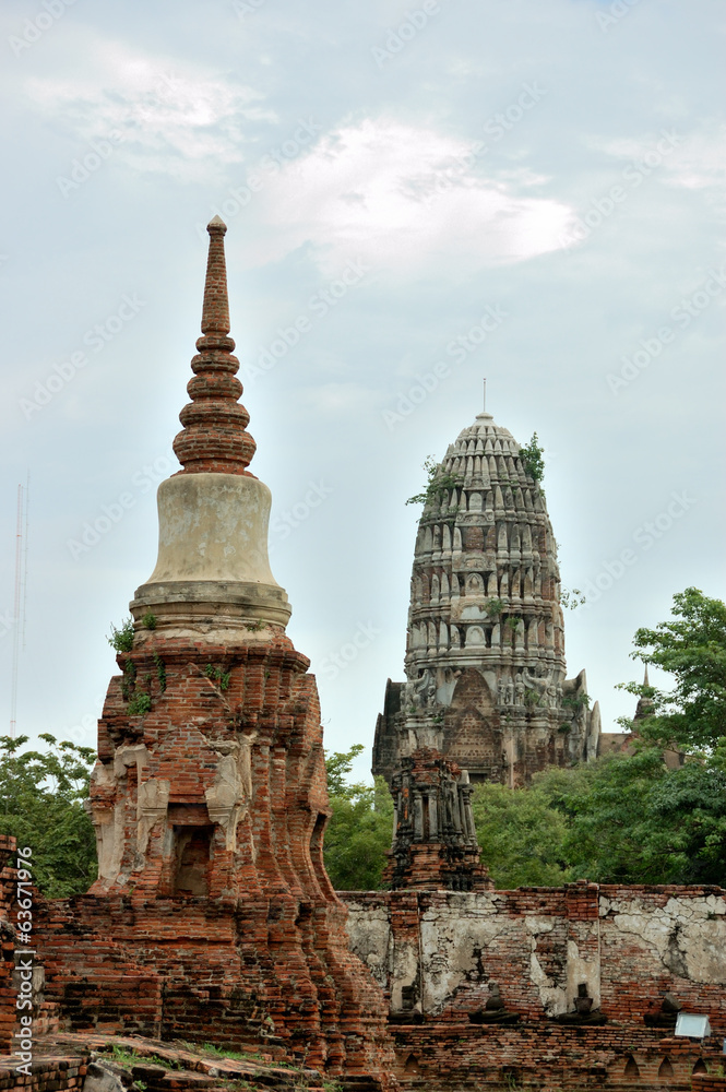 Fototapeta premium Thailand - Ayutthaya historical park