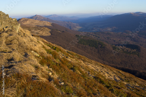Fototapeta Naklejka Na Ścianę i Meble -  Bieszczady