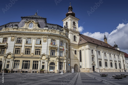Large Square in Sibiu Romania